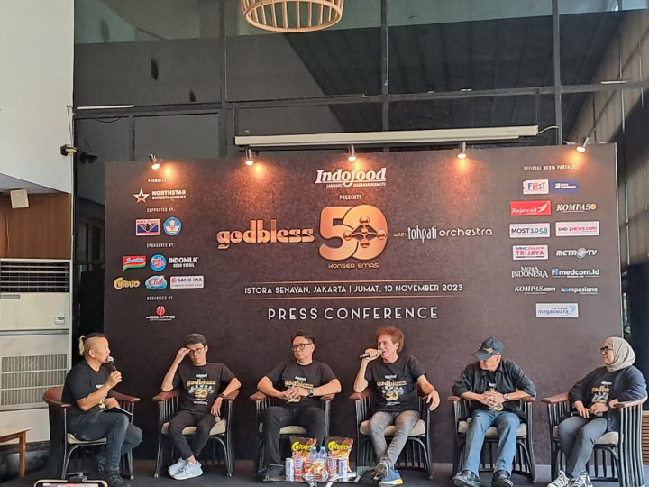 Konser 50 Tahun God Bless Hadirkan Anggun hingga Kaka Slank