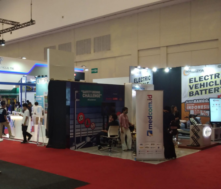 IMOS+ 2023: Yuk Uji Skill Safety Riding Kamu di Booth Medcom.id