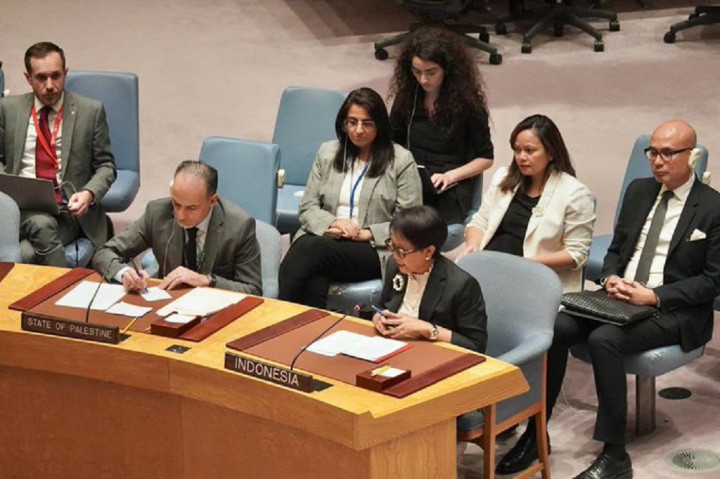 Di DK PBB, Menlu RI Sebut Perempuan Selalu Jadi Korban Ketiadaan Perdamaian Dunia