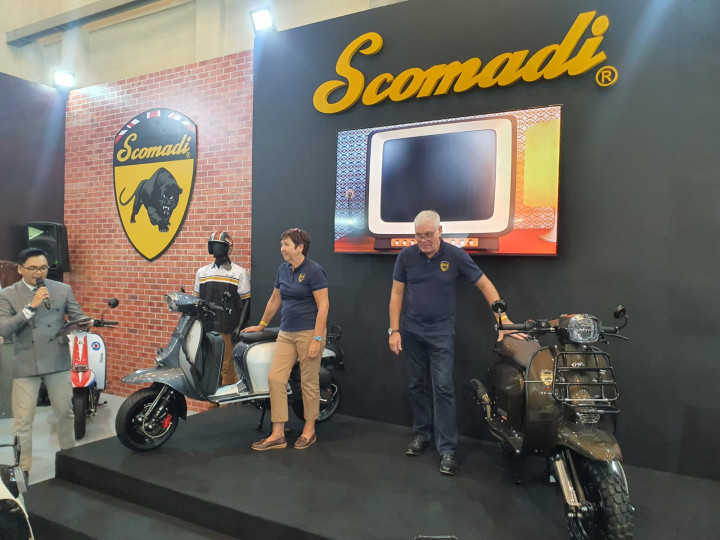Scomadi Tawarkan Skuter Bergaya Klasik dari Inggris