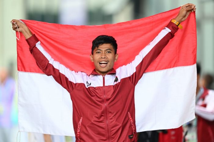 Sprinter Saptoyogo Purnomo Sumbang Emas Asian Para Games 2023