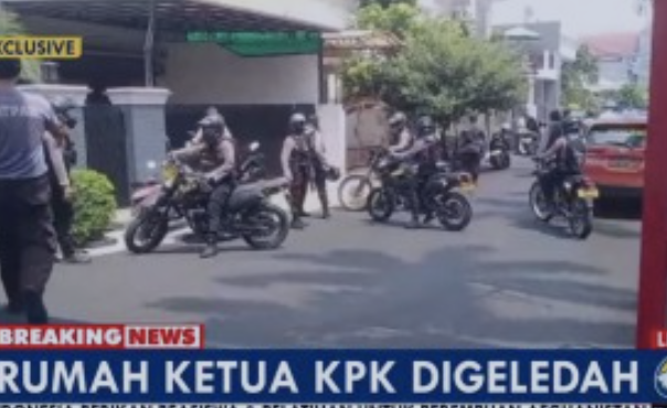 Polisi Geledah 2 Rumah Ketua KPK Firli Bahuri