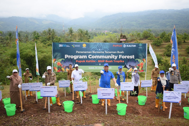 Pupuk Kaltim Tekan Emisi Karbon Lewat Cara Ini