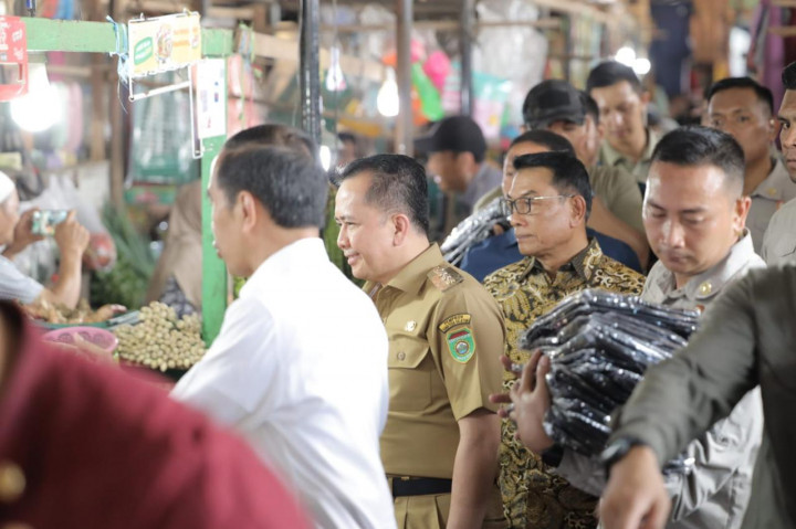 Presiden Sebut Pemprov Sumsel Berhasil Kendalikan Inflasi