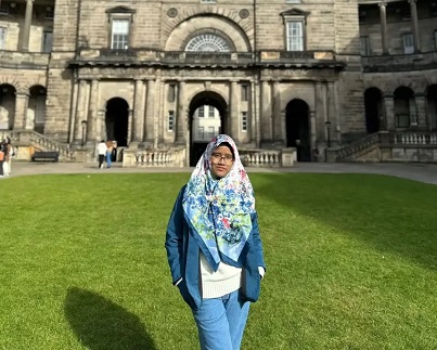 Impian Sejak Lama, Thia Senang Bisa Rasakan Kuliah di University of Edinburgh Berkat IISMA