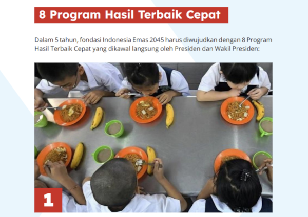 Program Kerja Prabowo-Gibran: Makan Siang dan Susu Gratis di Sekolah-Pesantren