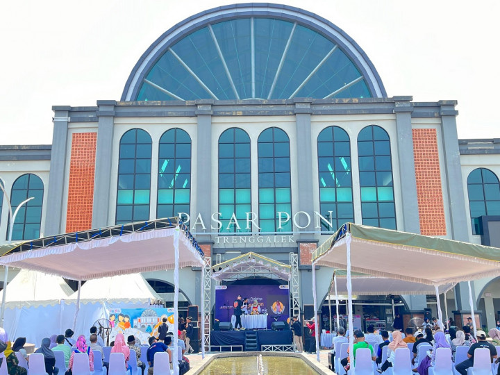 Revitalisasi Pasar Pon Trenggalek Rampung