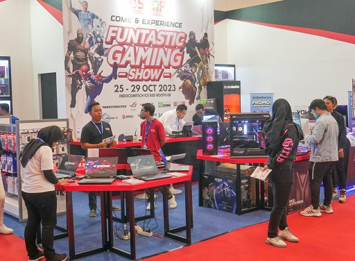 Indocomtech 2023 di ICE BSD, Tangerang. (Foto: Dok. Istimewa)