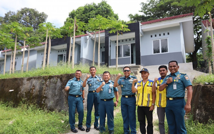 10 Rumah Khusus Dibangun untuk TNL AL di Ambon