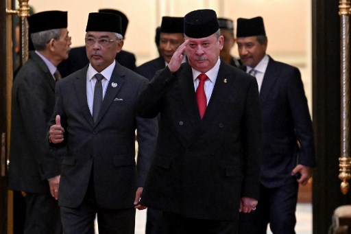 Sultan Johor, Sultan Ibrahim Sultan Iskandar terpilih sebagai Raja Malaysia selanjutnya dan dilantik pada 31 Januari 2024. (AFP)