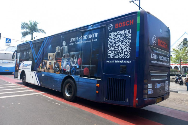 Transportasi Umum Mulai Dilirik Sebagai Media Iklan Berjalan