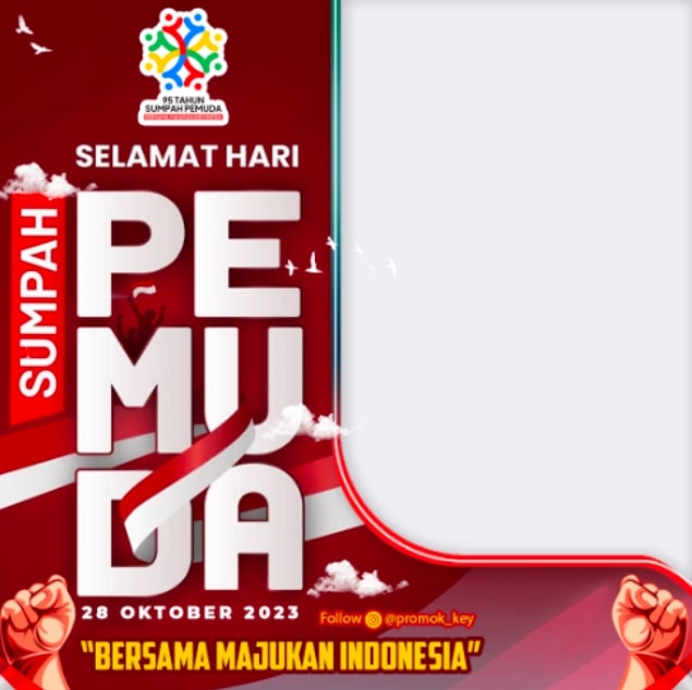 25 Link Twibbon Hari Sumpah Pemuda 2023 Terpopuler, Yuk Unggah di Medsos!