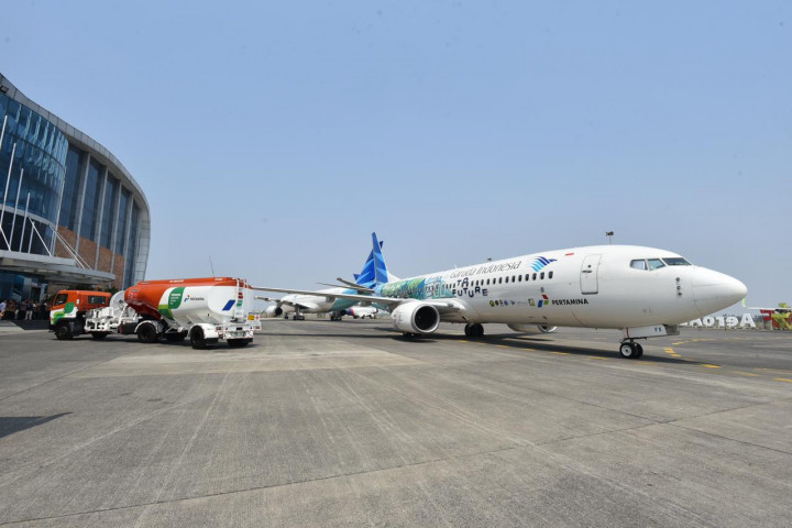 Garuda Indonesia Operasikan Penerbangan Komersial Pakai Avtur Nabati