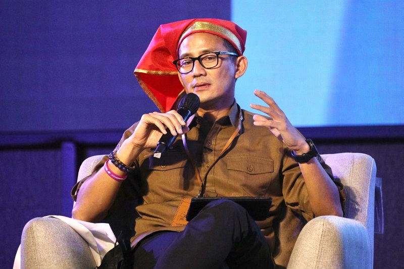 Menteri Pariwisata dan Ekonomi Kreatif Sandiaga Salahuddin Uno. Foto: Istimewa