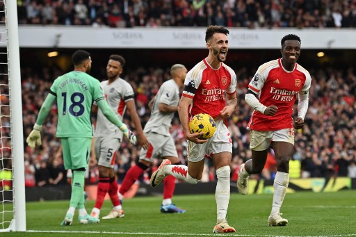 Hasil Liga Inggris: Arsenal Pesta Gol, Newcastle Berbagi Poin