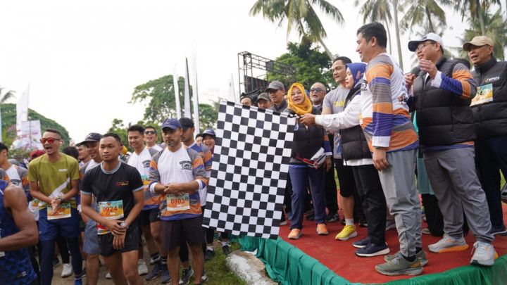 Ratusan Peserta Ramaikan BPKH Hajj Run & Fun Walk di Taman Wisata Tanjung Mutiara