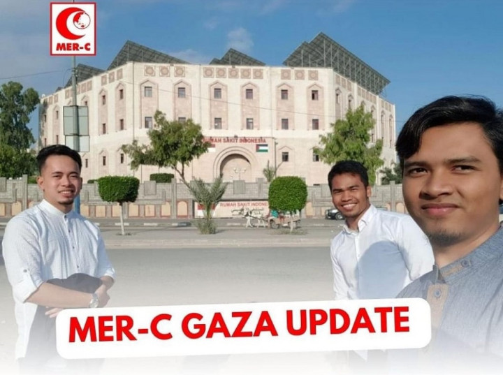 Sempat Dikabarkan Hilang, 3 Relawan MER-C Indonesia di Gaza Aman