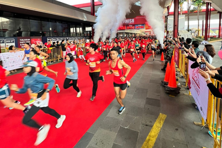 Ribuan Peserta Meriahkan Lomba Lari Victoria Run 2023 di QBIG BSD