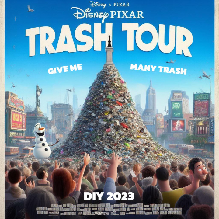 Viral! Cara Mudah Buat Poster Disney Pixar Pakai AI