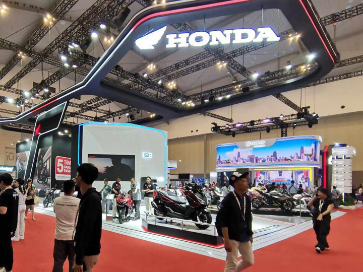 Ratusan Motor Honda Laris Manis di IMOS+ 2023