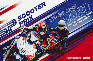 Scooter Prix, Ajang Balapan Skuter Terbesar di Indonesia Kembali Hadir