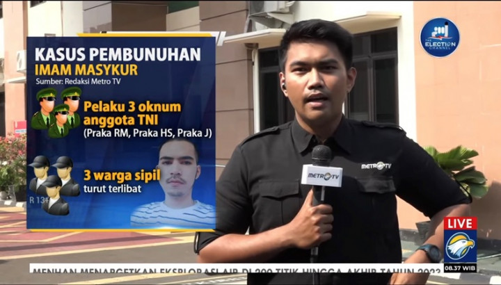 Jalani Sidang Perdana, Ini Kronologi 3 Personel TNI Culik dan Bunuh Imam Masykur