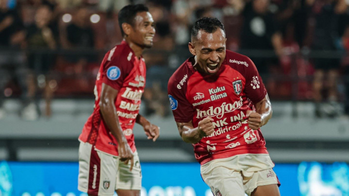 Usai Dibantai Klub Australia, Bali United Langsung Bangkit dengan Melumat Persita
