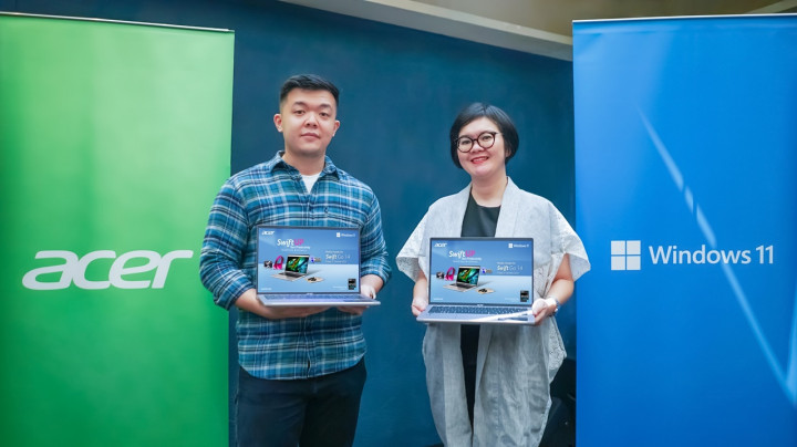 Begini Spesifikasi dan Harga Acer Swift Go 14 Touch