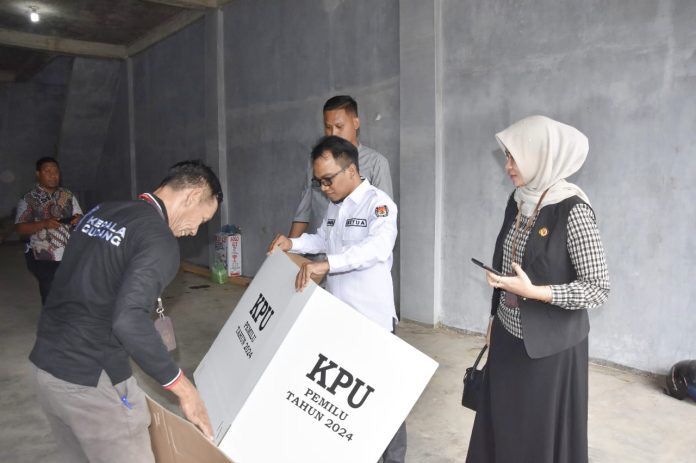 KIP Banda Aceh Terima 2.742 Bilik Suara untuk Pemilu 2024