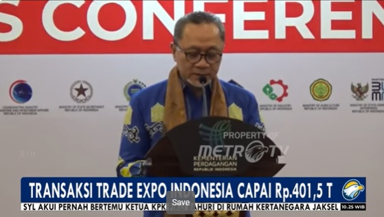 Volume Transaksi Trade Expo Indonesia Capai 401,5 Triliun