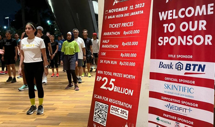 BTN: Jumlah Pendaftar Jakarta Run 2023 Melebihi Ekspektasi