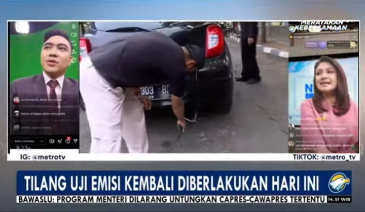 Proses Tilang Uji Emisi dan Besar Denda