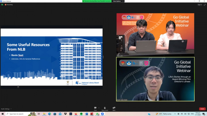Sutradara 'Mencuri Raden Saleh' Ngobrol Bareng Mahasiswa Indonesia di Singapura