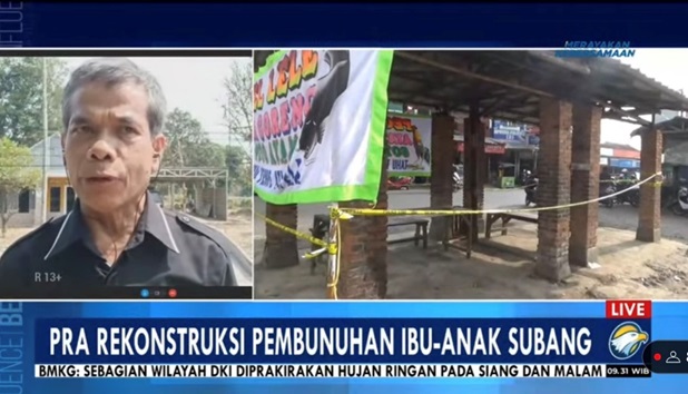 Polisi Gelar Prarekonstruksi Pembunuhan Ibu dan Anak di Subang, Reka Ulang 80 Adegan