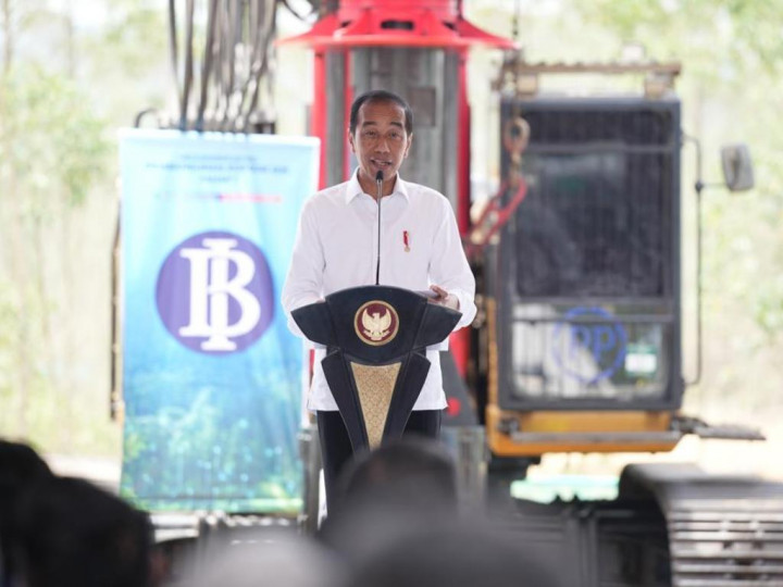 Resmikan Pembangunan Kantor BI, Jokowi: Ini Kesungguhan Kita Bangun IKN Jadi Ibu Kota Berkelas Dunia!