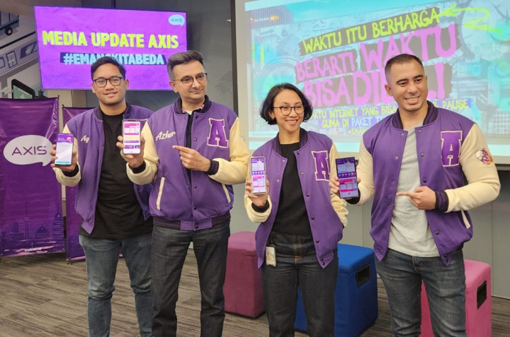 Axis Hadirkan Paket Internet Berdasarkan Waktu Penggunaan