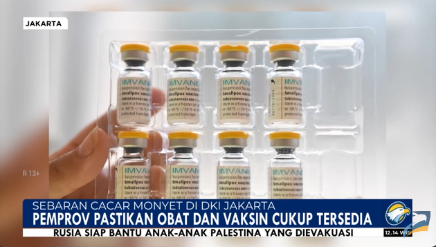 Kasus Cacar Monyet Bertambah Jadi 22 Kasus, Pemprov DKI Gencarkan Vaksin