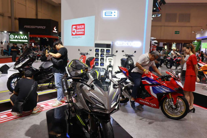 Mewah dan Lengkap, Ada Motor Honda Apa Saja di IMOS+ 2023?