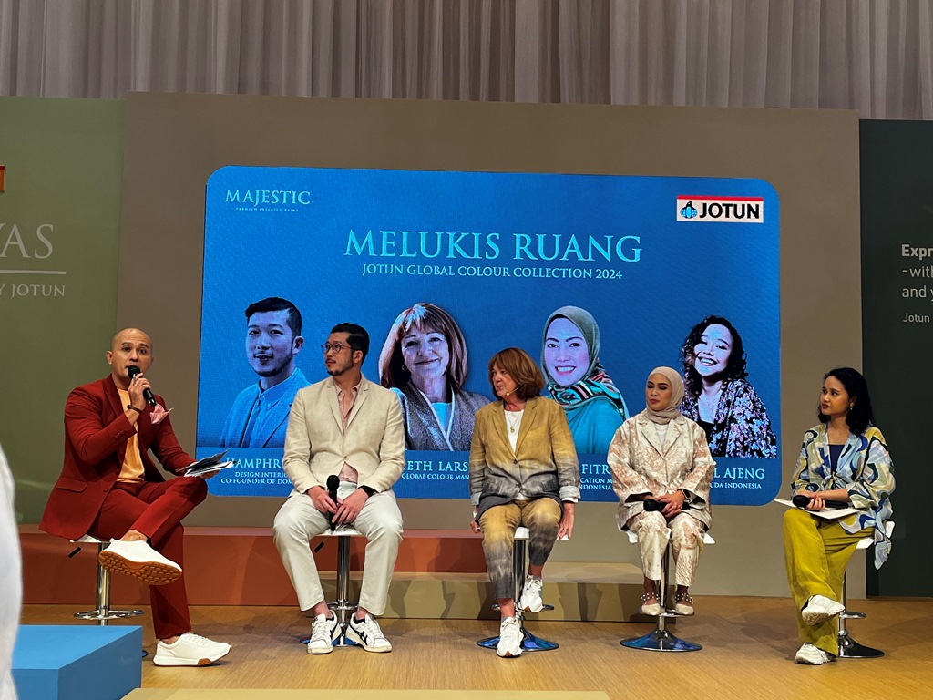 Konferensi Pers Jotun Global Colour Collection 2024. Dok. A. Firdaus/Medcom