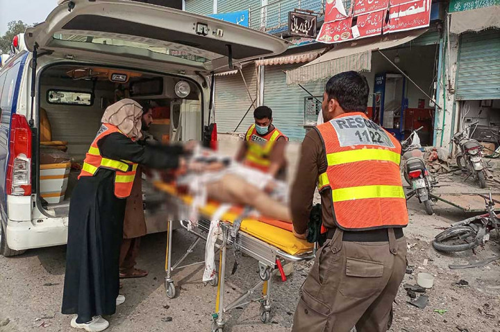 Duar! Ledakan Bom Targetkan Polisi Pakistan, 5 Warga Sipil Tewas