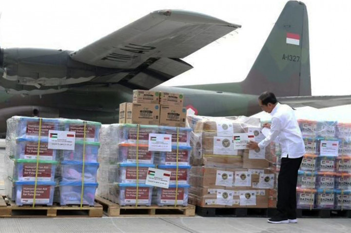 RI Kirim Penjernih Air hingga Obat-obatan untuk Warga Gaza