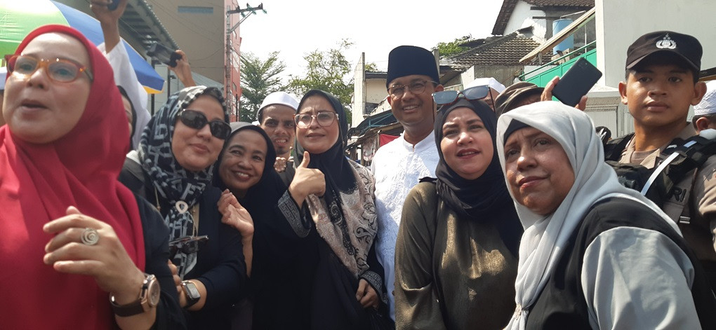 Bertandang ke Solo, Anies Diteriaki <i>