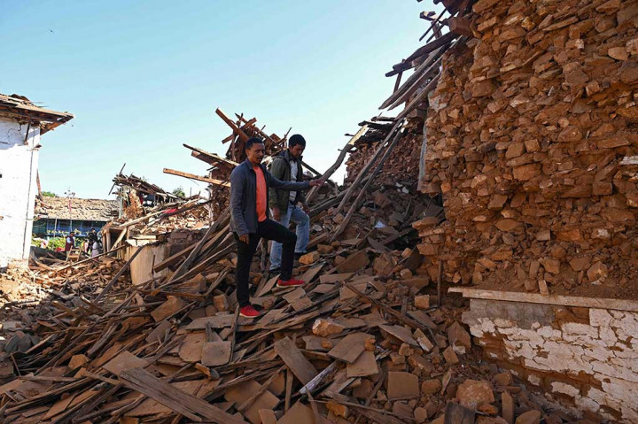 Begini Kondisi Nepal Pascadiguncang Gempa Dahsyat