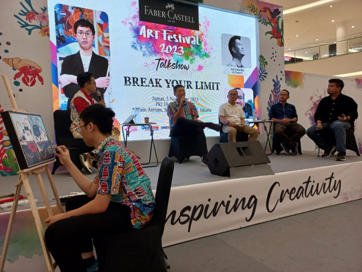 Enggak Melulu Jalan-Jalan, Melukis Juga Bisa Jadi Media 'Healing'