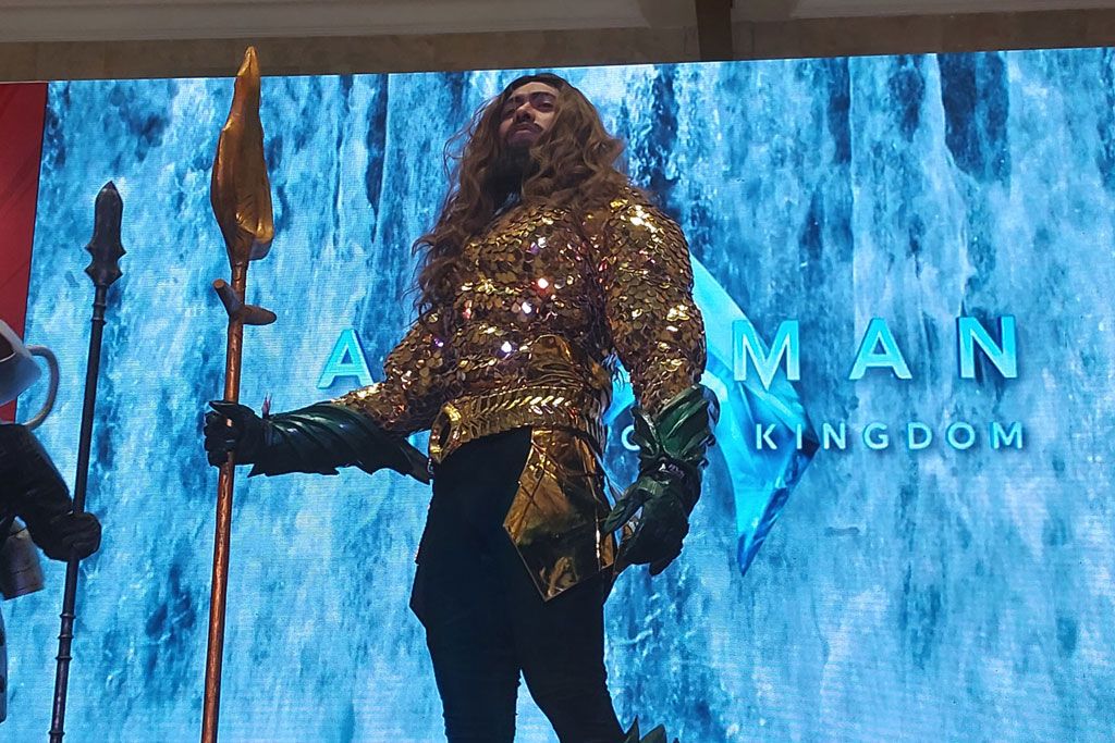 Quigotan!  Sosok Aquaman Muncul di Indonesia Comic Con × DG CON 2023