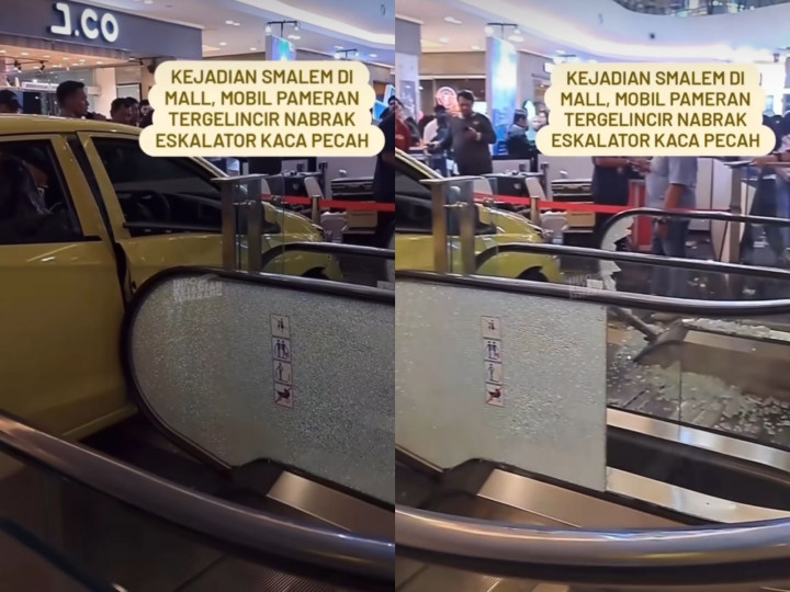 Mobil Pameran Tabrak Pengunjung Mall Paragon Semarang, Sopir Diduga Tak Bisa Menyetir