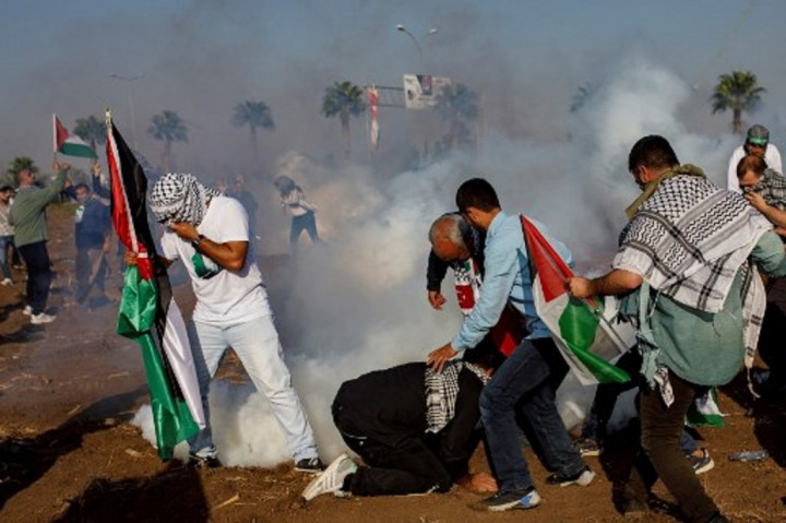 Ratusan Demonstran Pro-Palestina Coba Serbu Pangkalan Udara AS di Turki