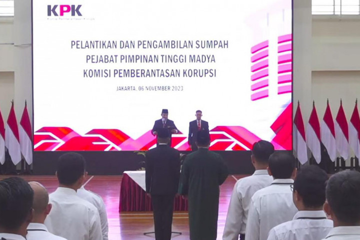KPK Lantik Rudi Setiawan sebagai Deputi Bidang Penindakan dan Eksekusi