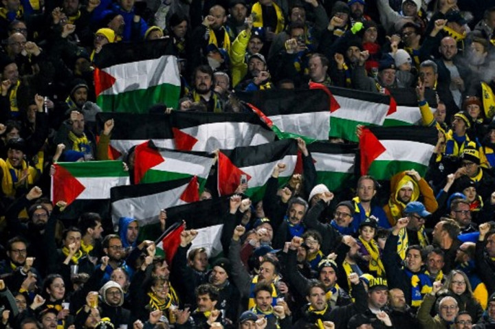 Aksi Dukung Palestina di Belgia Serukan Gencatan Senjata dan Boikot Israel