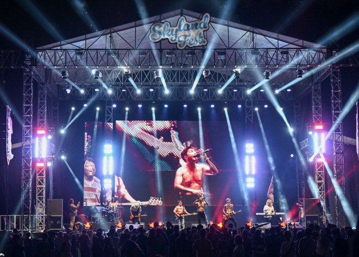 Fourtwnty dan Aldi Taher Puaskan Penonton Skyland Festival